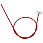 GUAYA CHURRUSCO CREMALLERA ELEVAVIDRIO KENWORTH, INTERNATIONAL ROJA