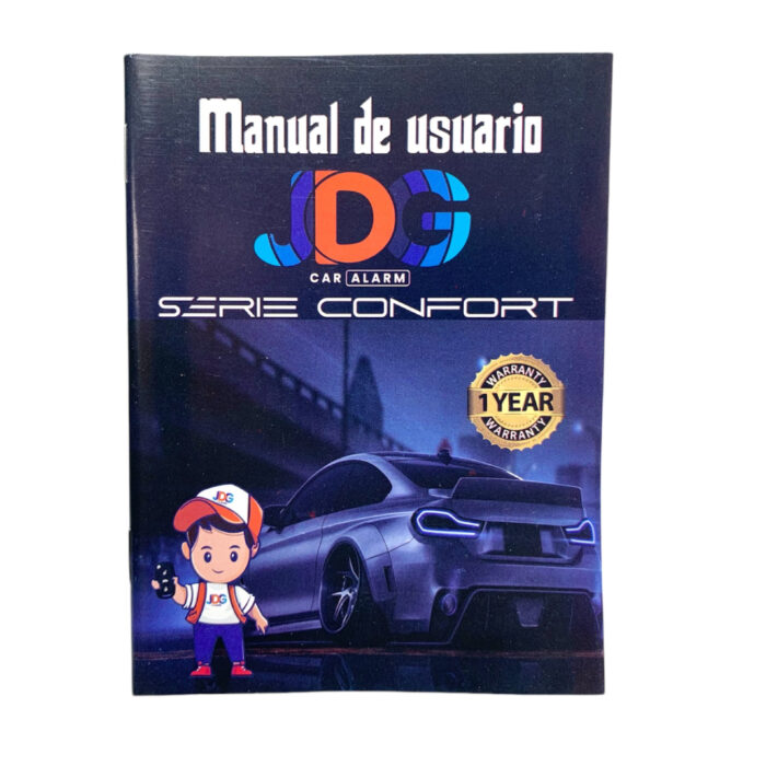 ALARMA JDG PARA VEHÍCULO TIPO NAVAJA CON 2 CONTROLES - Image 7