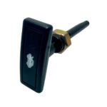 Manija Interna Apertura de Capó Universal Adaptable para Guaya Cable