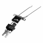 Manija Interna Puerta Toyota 80 Control Metal Negra Der-iz