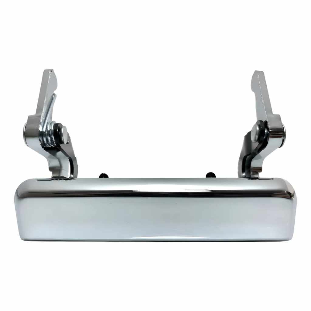 Manija Baúl O Compuerta F- 150 Ford Ranger Cromada Plateado Trasera Modelo Antiguo Manija Baúl O Compuerta F- 150 Ford Ranger Cromada Plateado Trasera Modelo Antiguo