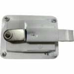 Manija Externa Bodega Universal Con Llave Metálica BlancaManija Externa Bodega Universal Con Llave Metálica Blanca