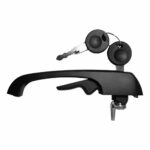 Manija Externa Puerta Volkswagen Worker Negra Con 2 Llaves Derecha O Izquierda