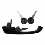 Manija Externa Puerta Volkswagen Worker Negra Con 2 Llaves Derecha O Izquierda