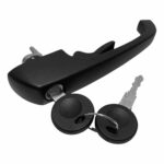 Manija Externa Puerta Volkswagen Worker Negra Con 2 Llaves Derecha O Izquierda