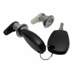 Juego Cilindros Puerta Renault Logan, Sandero Llave Chip