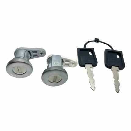 Juego De Cilindros Puerta Renault Clio Modelo 1992 A 1999 Llaves 2