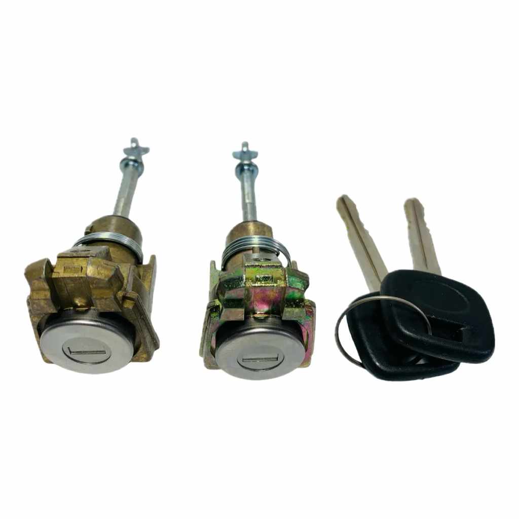 Juego Cilindros Puerta Toyota Con 2 Cilindros 2 Llaves Juego Cilindros Puerta Toyota Con 2 Cilindros 2 Llaves