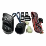 Kit Switch Elevavidrios 2 Puertas Con Cableado Y Soporte