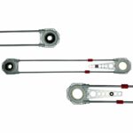 Cremallera Guaya Camándula Elevavidrio Puerta Adaptable