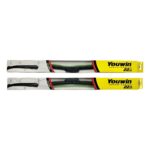 Juego X2 De Plumillas Limpiaparabrisas Siliconada Youwin 22 Pulgadas