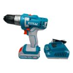 Taladro Inalámbrico Total Mandril 3/8 220v 1 Batería Luz led